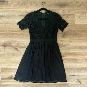 Lulus Black Lace Dress